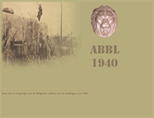 Tablet Screenshot of abbl1940.be